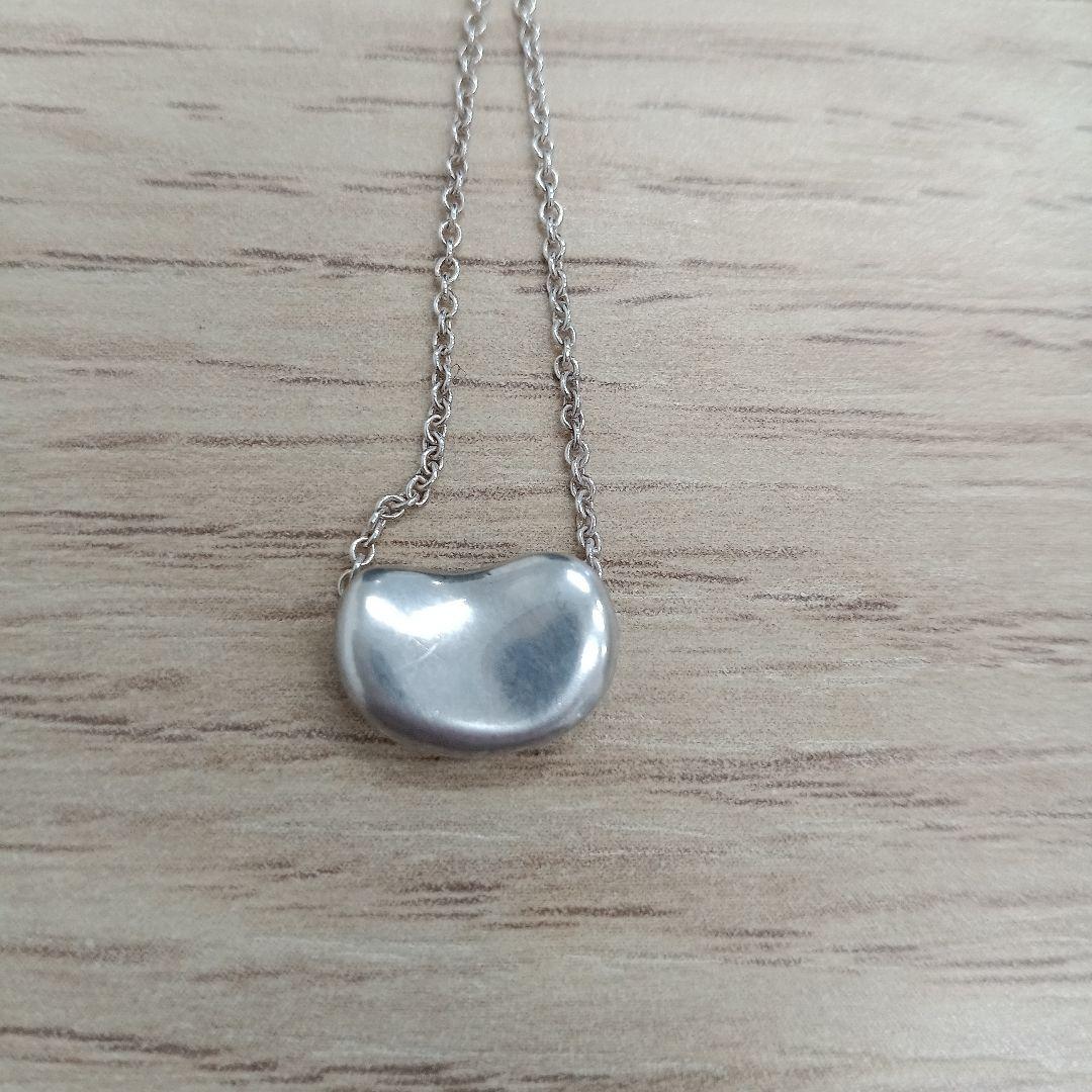 TIFFANY & CO. ティファニー　ネックレス　ビーンズ　シルバー