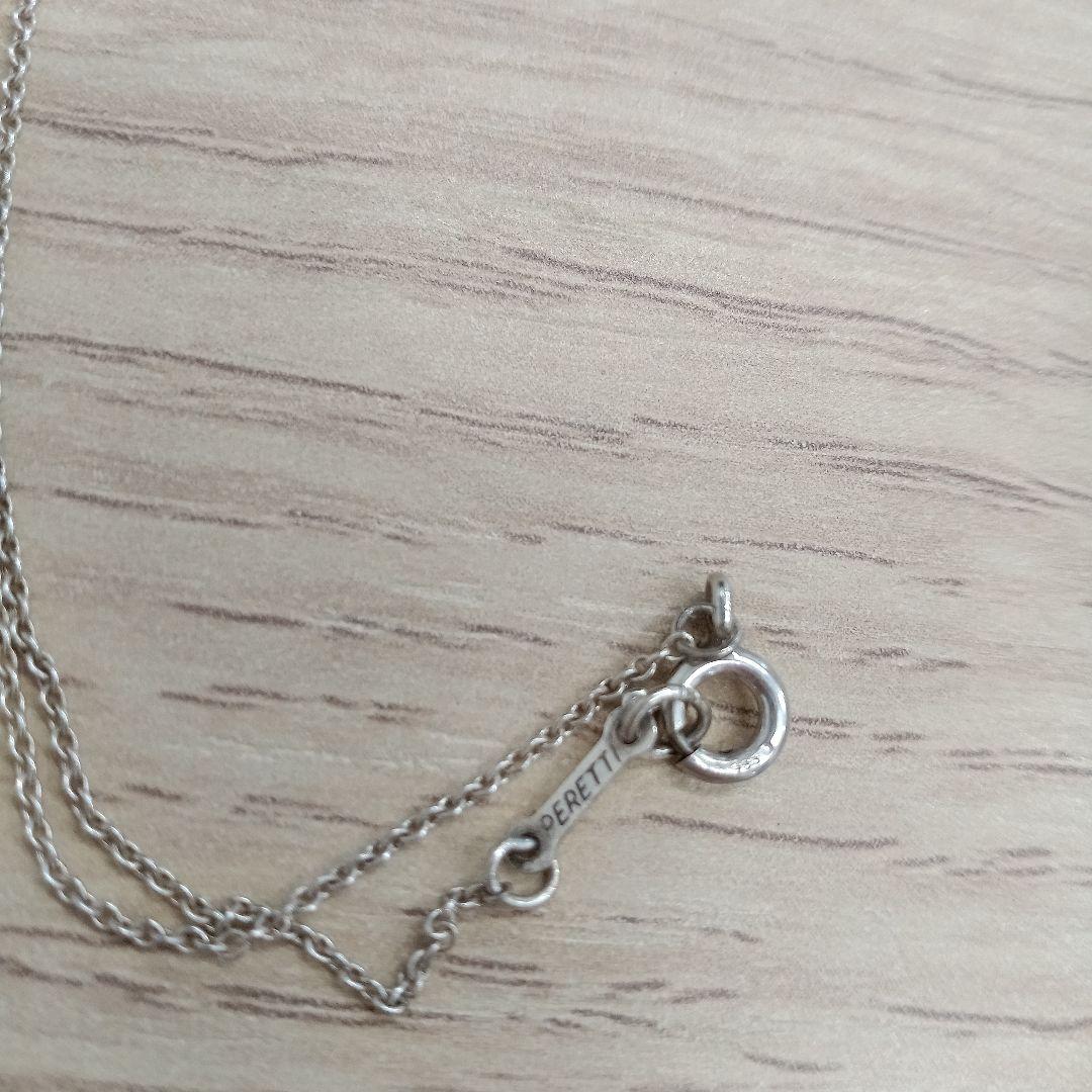 TIFFANY & CO. ティファニー　ネックレス　ビーンズ　シルバー