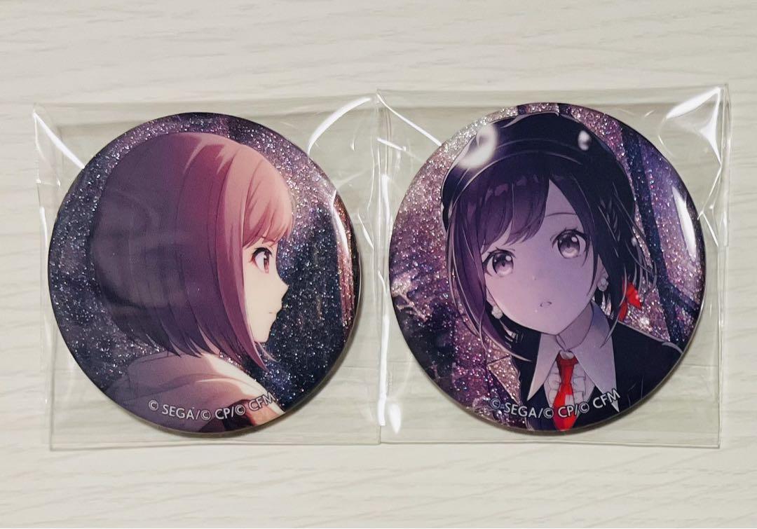 プロセカ 東雲絵名 グリッター缶バッジ セット - メルカリ