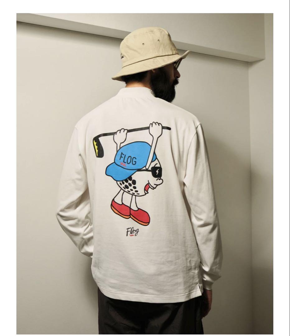 ELECTRIC GOLF×FLOG GOLF CLUB mock neck