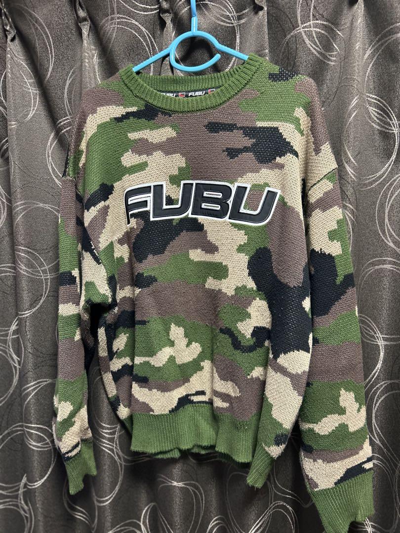 正規代理店 FUBU fubu カモニット トップス