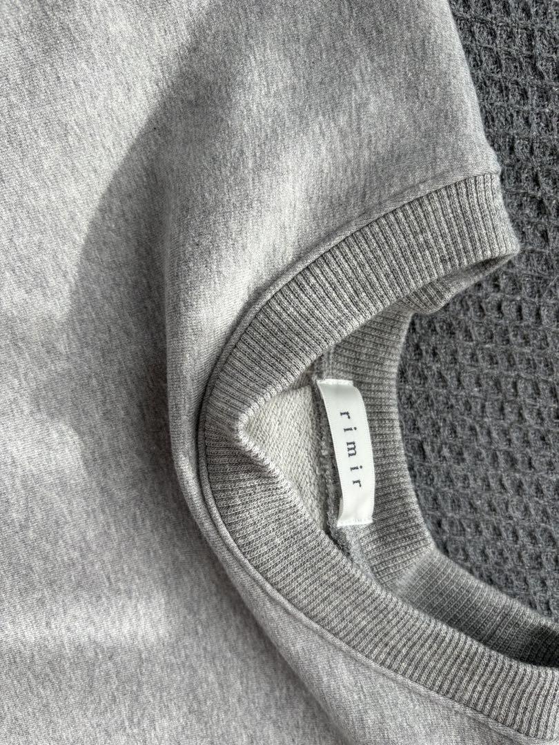rimir リミル　スウェットプルオーバー　gray
