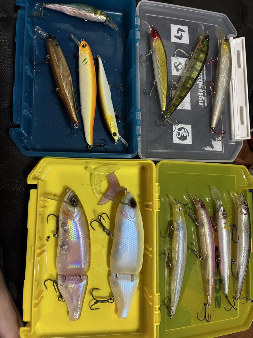 バス釣り　ミノーセット