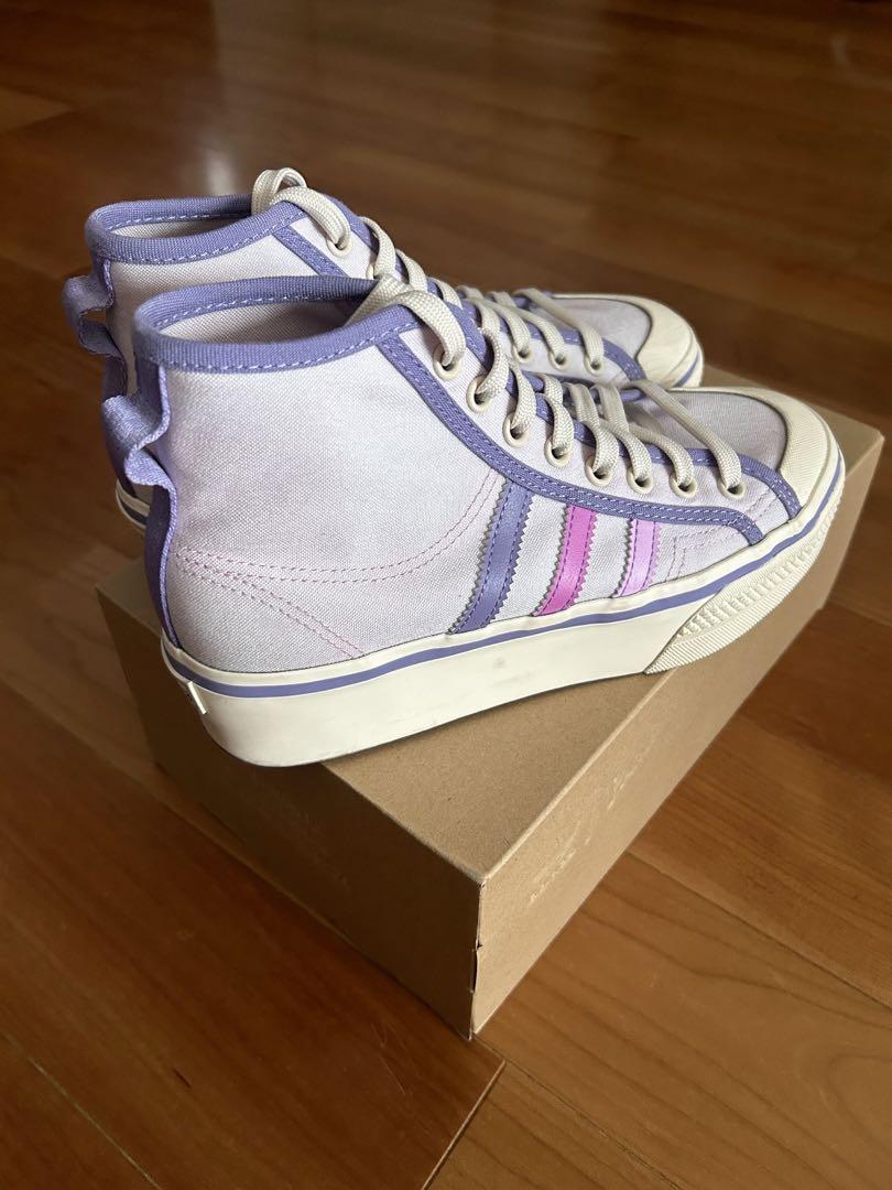adidas NIZZA ニッツァ ハイカットスニーカー - メルカリ