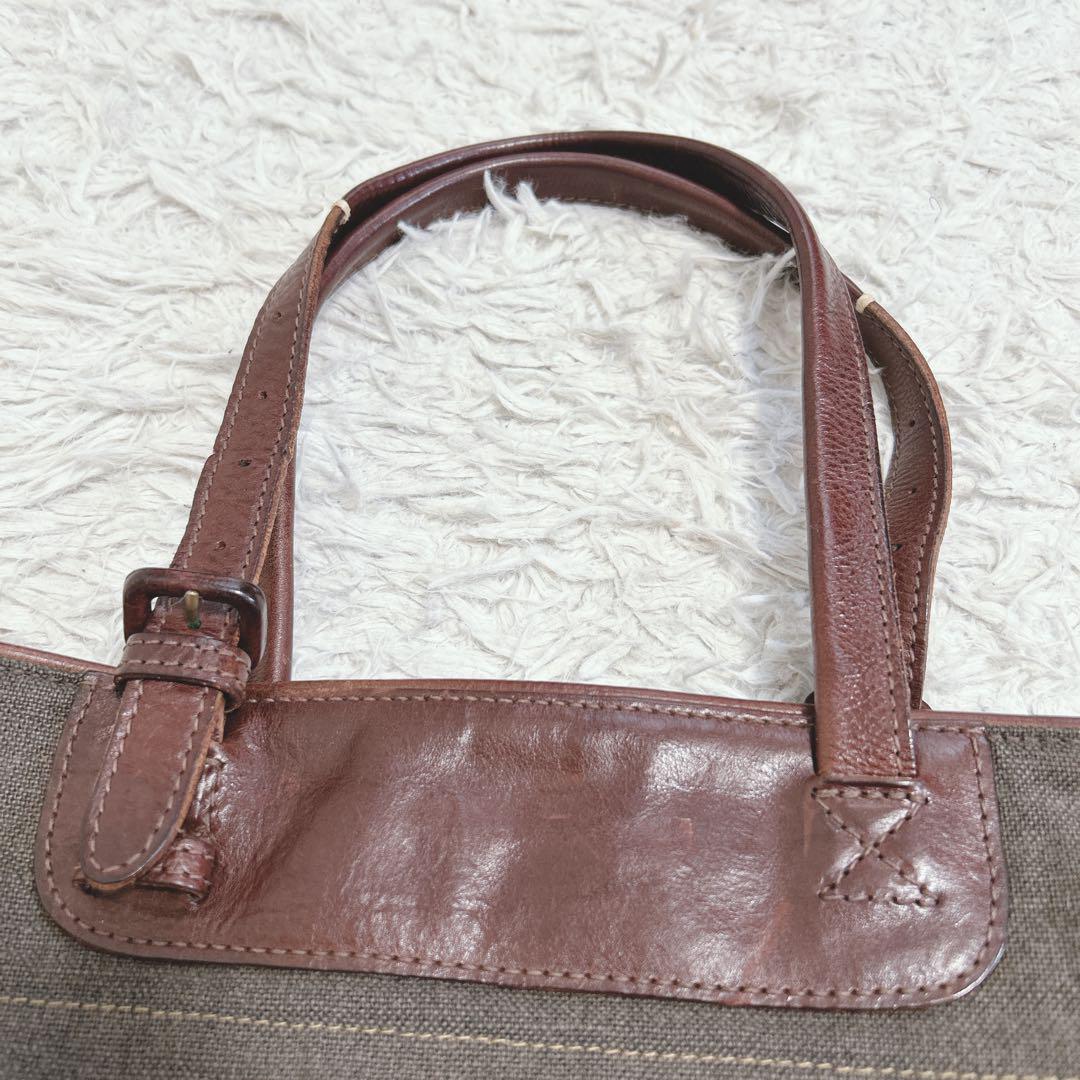 genten レザーとキャンバスのバッグ キャンバス バッグ｜革財布、バッグのgenten（ゲンテン）公式