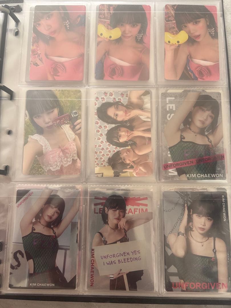 Le Sserafim チェウォン トレカ 目立った傷や汚れなし UP786_INFO