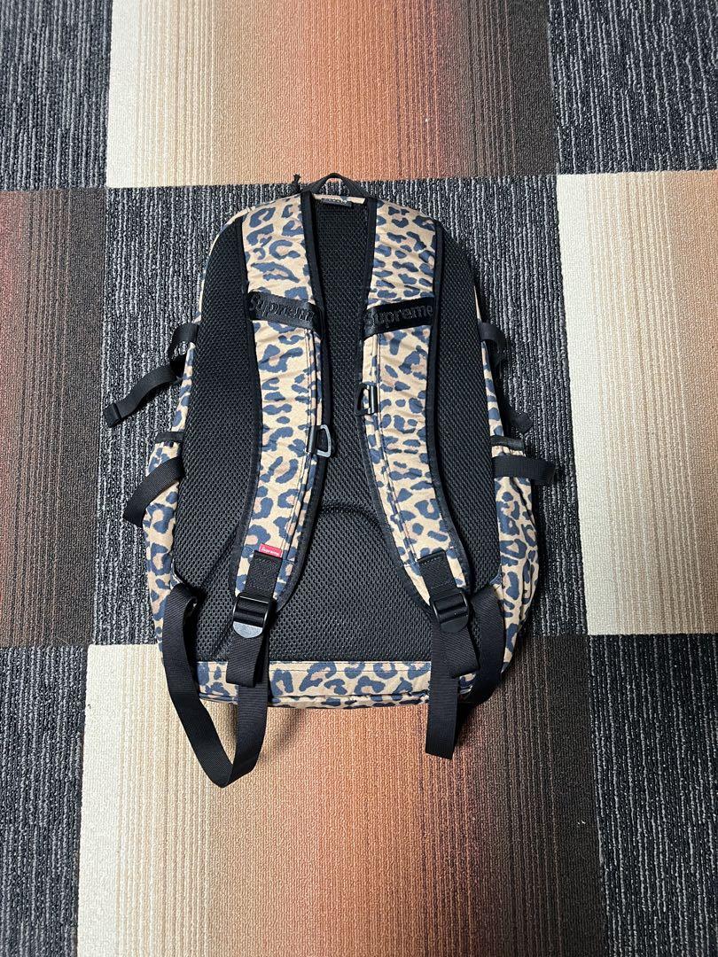 supreme leopard backpack レオパード　バックパック