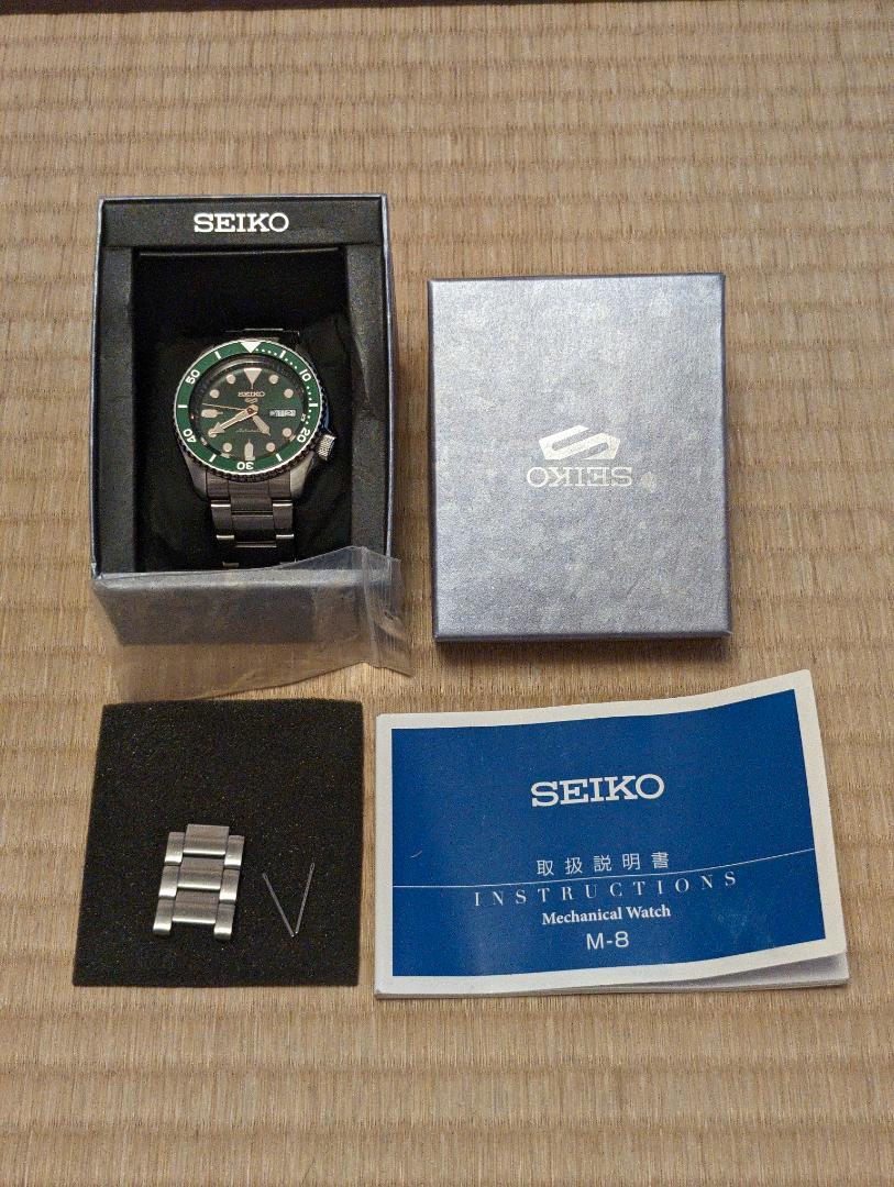 q*n様 SEIKO 5 Sports SKX series SBSA013