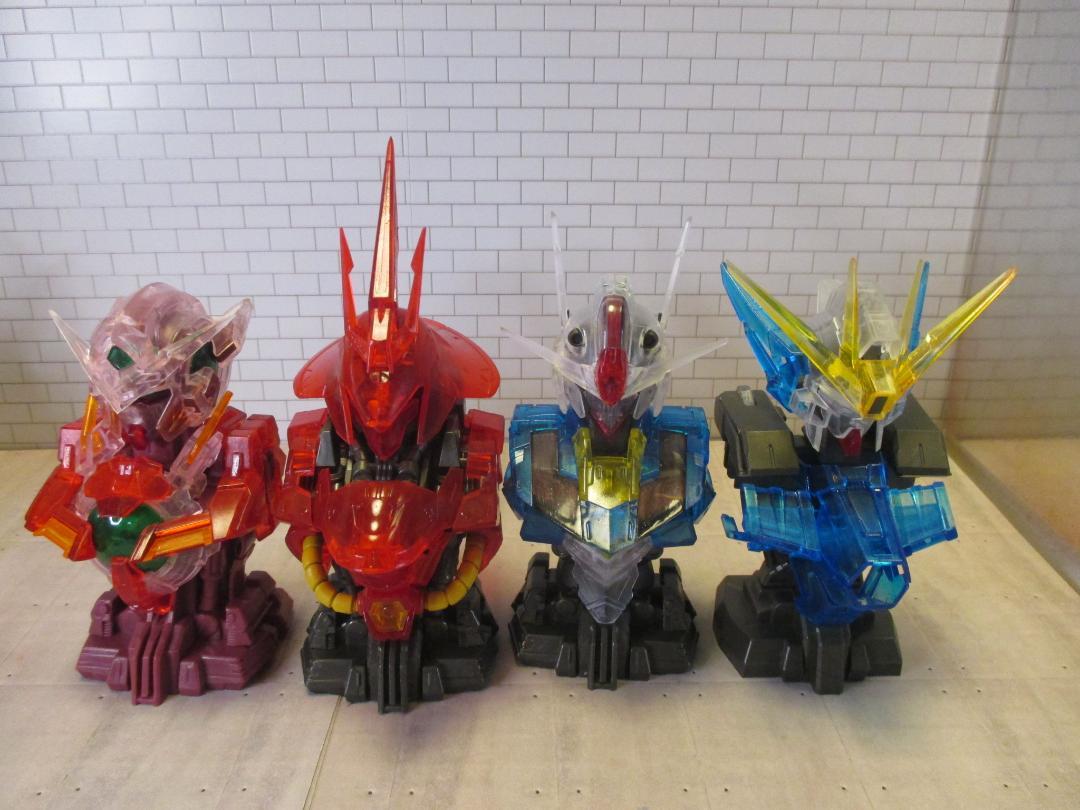送込】MSメカニカルバスト サザビー ガンダムエアリアル