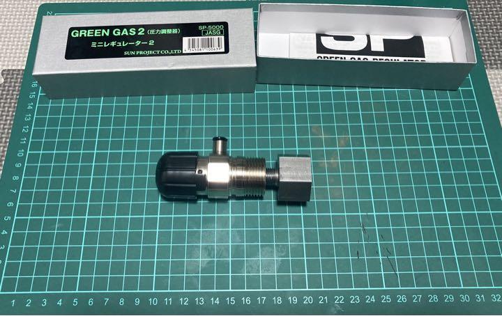38gボンベ用 co2レギュレーター ミドボン接続アダプターセット