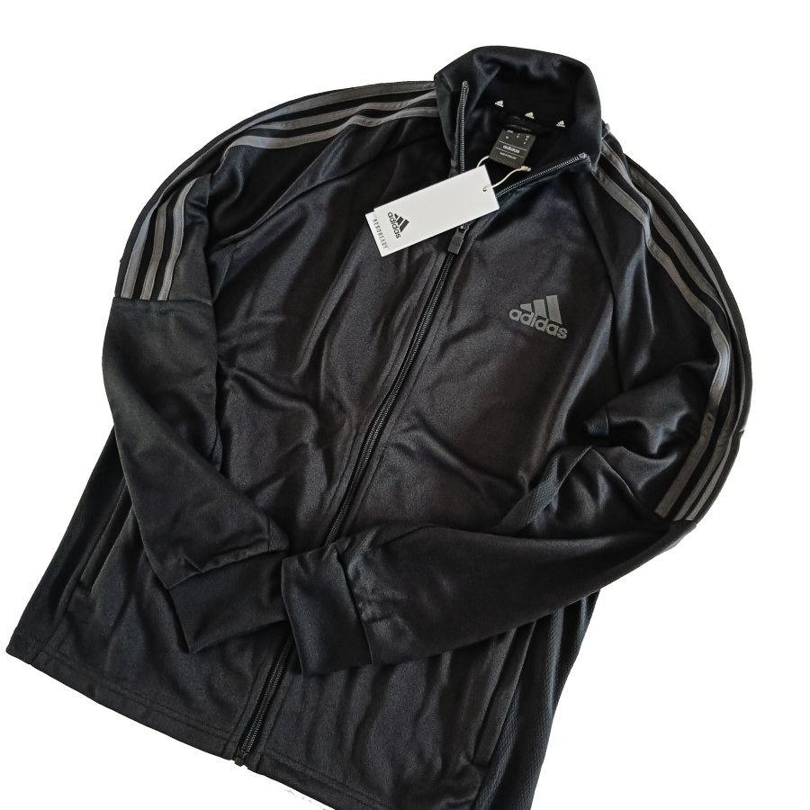 大人気　adidas XL ジャージ上下セット　セットアップ　ブラック アディダス adidas ジュニア ジャージ上下セット アディダス