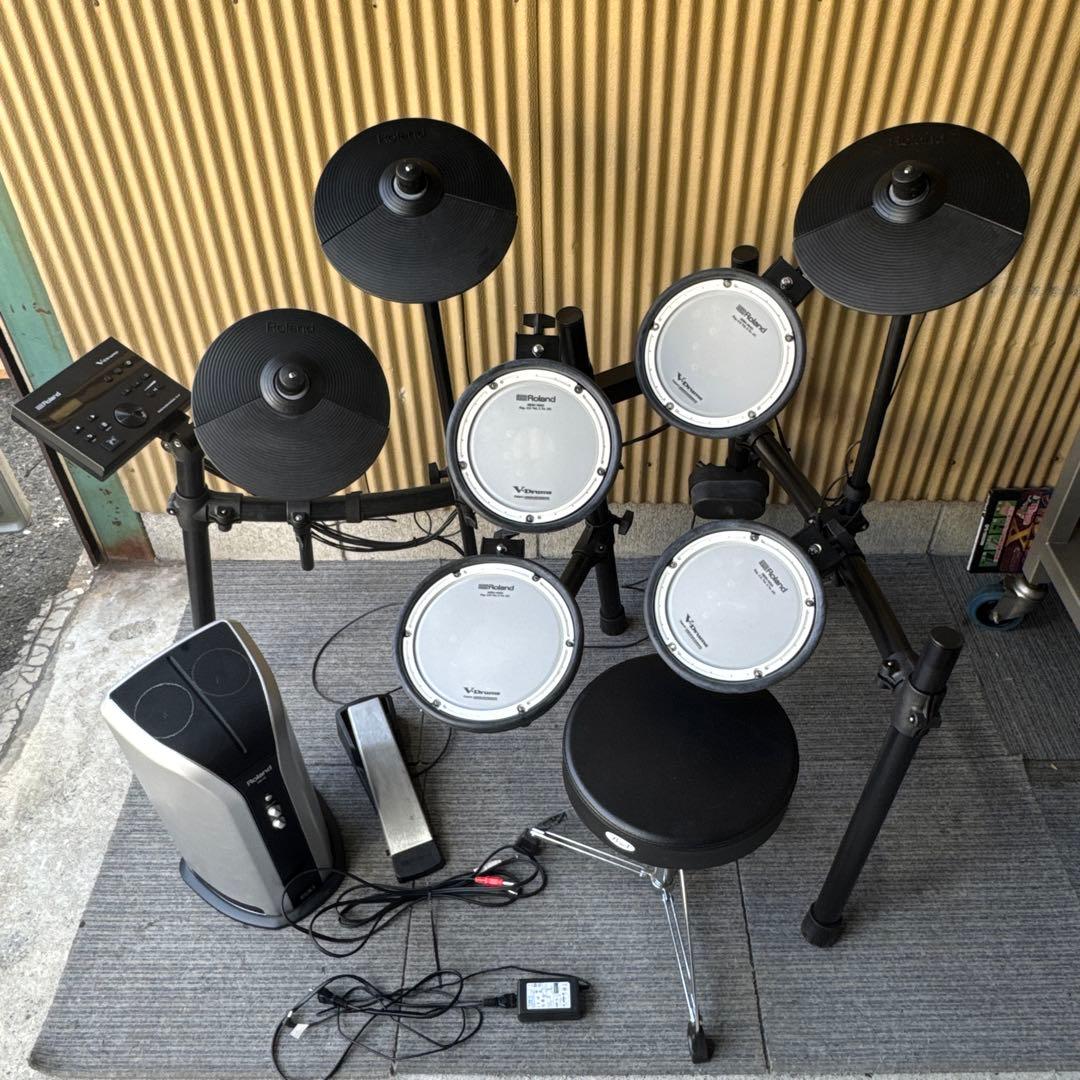 Roland V-Drums 電子ドラム スピーカーPM-03付き