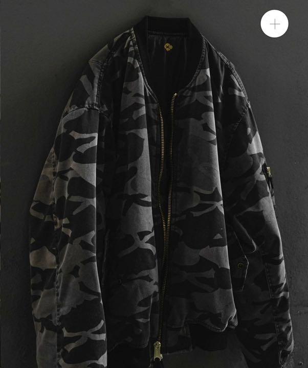 GAKKIN HANABATSU CAMO MA1 JACKET www.heads-west.com