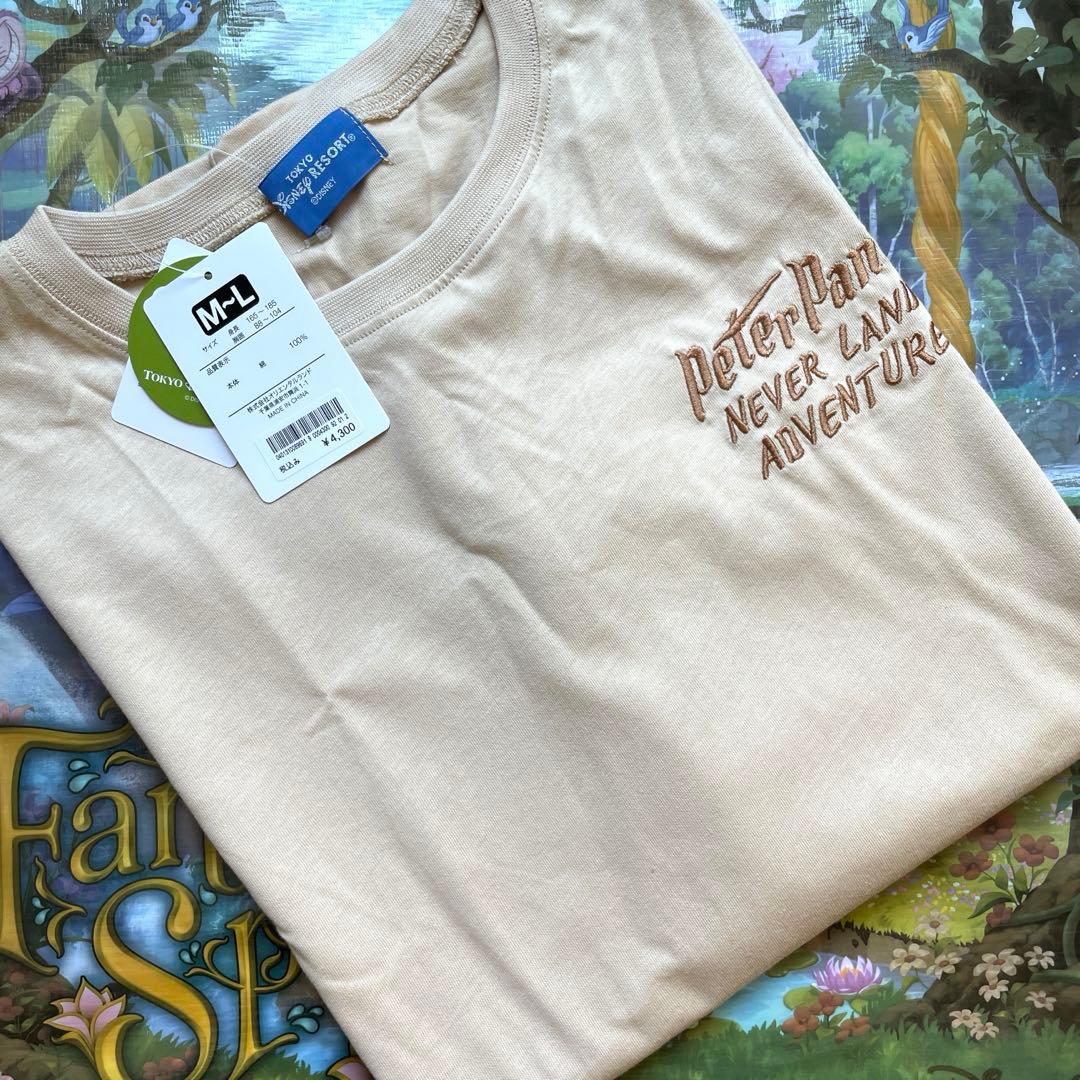 TDS ピーターパン　Tシャツ　ベージュ　ロストキッズ　ユニセックス