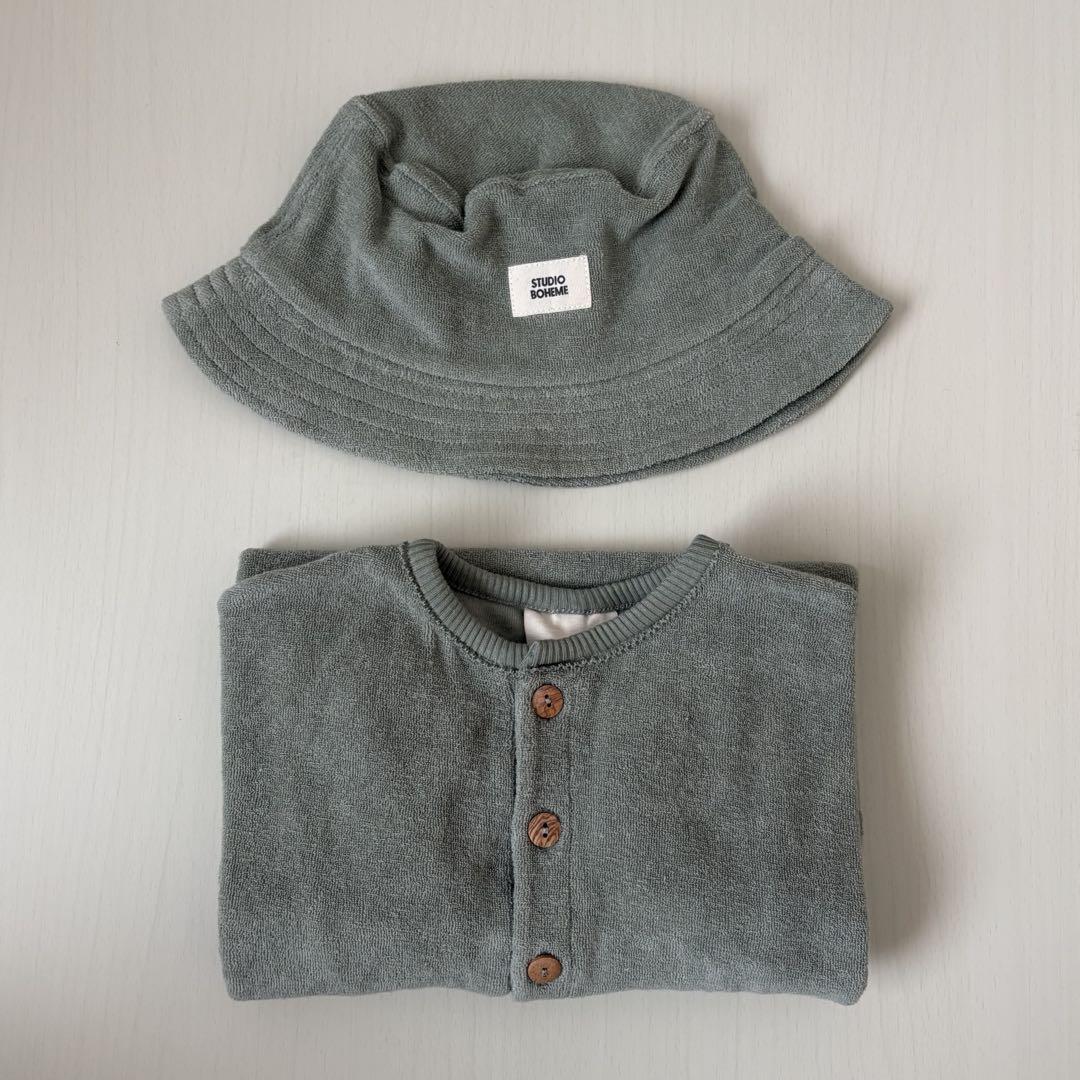 studio boheme paris ロンパース 24m 24ss STUDIO BOHEME ロンパース ラベンダー 12m ボヘミ - メルカリ