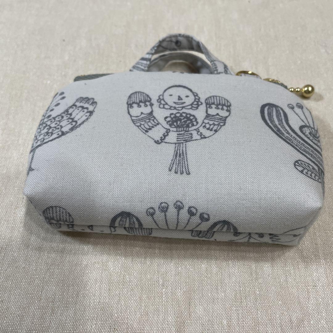 ふっくらバッグ型ポーチ10 ミナペルホネン ハンドメイド - メルカリ