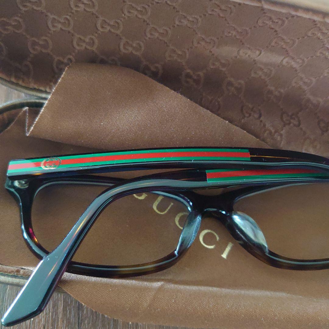 GUCCI グッチ　男女兼用　伊達メガネ