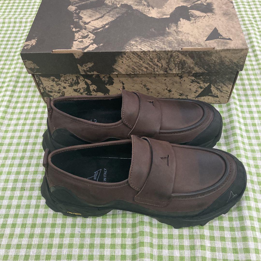 ROA LOAFER レザー ローファー 44