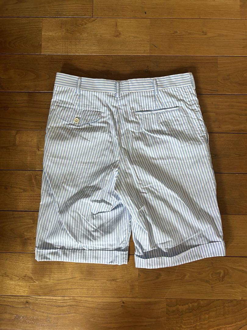 コムデギャルソンHOMME DEUX ストライプ ショートパンツ Mサイズ