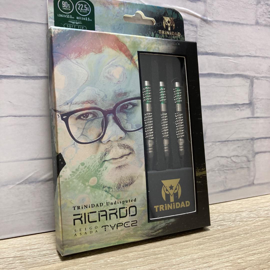 リカルド2 浅田斉吾モデルセット ダーツ バレル TRiNiDAD Undisputed RICARDO2 浅田斉吾 選手