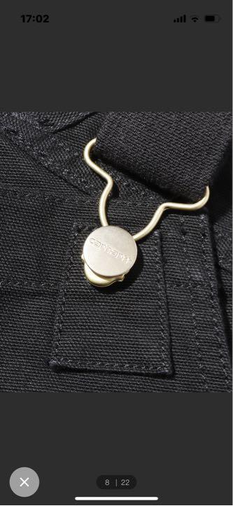 【未着用】Carhartt オーバーオールL