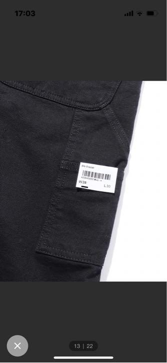 【未着用】Carhartt オーバーオールL