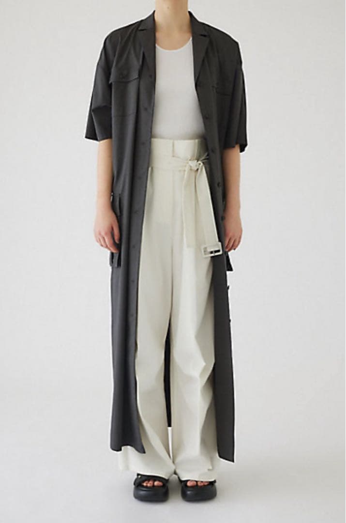 リムアーク 半袖シャツワンピースM・RIM.ARK