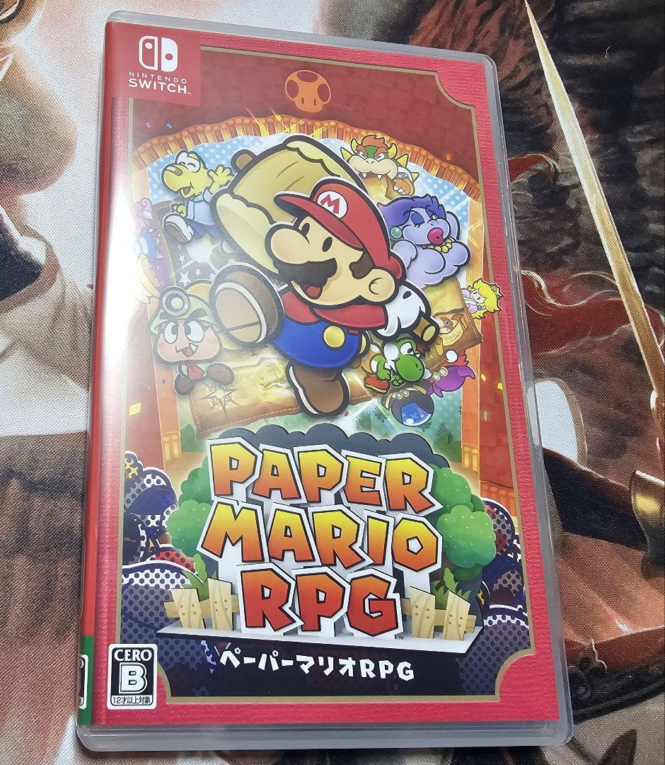 【非売品】任天堂スイッチ　ペーパーマリオRPG　B2ポスター 16935-605-