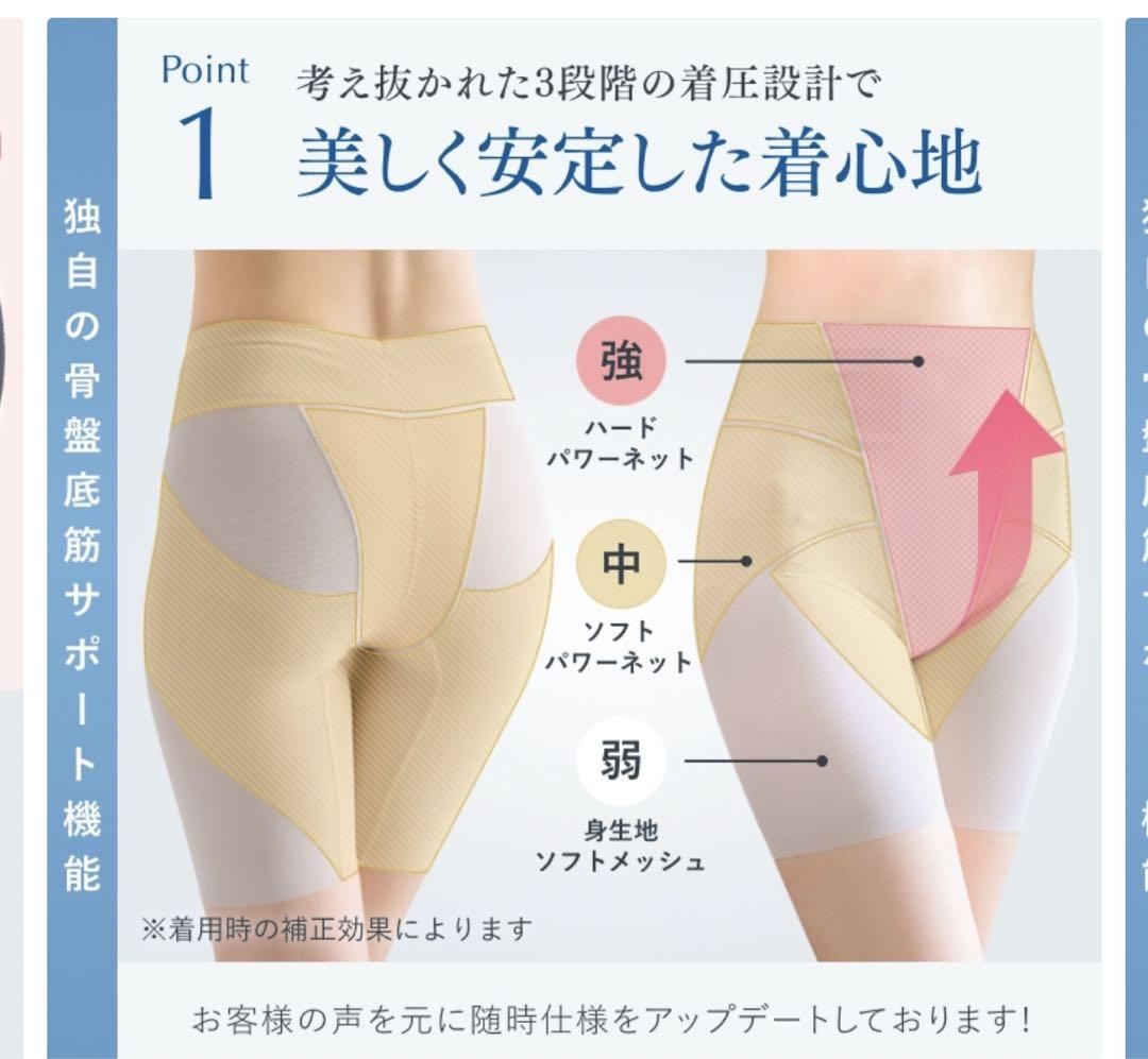 me&Re ふんわりセット骨盤ガードル me&Reふんわりセット骨盤ガードル ブラウンLサイズ2枚セット新田