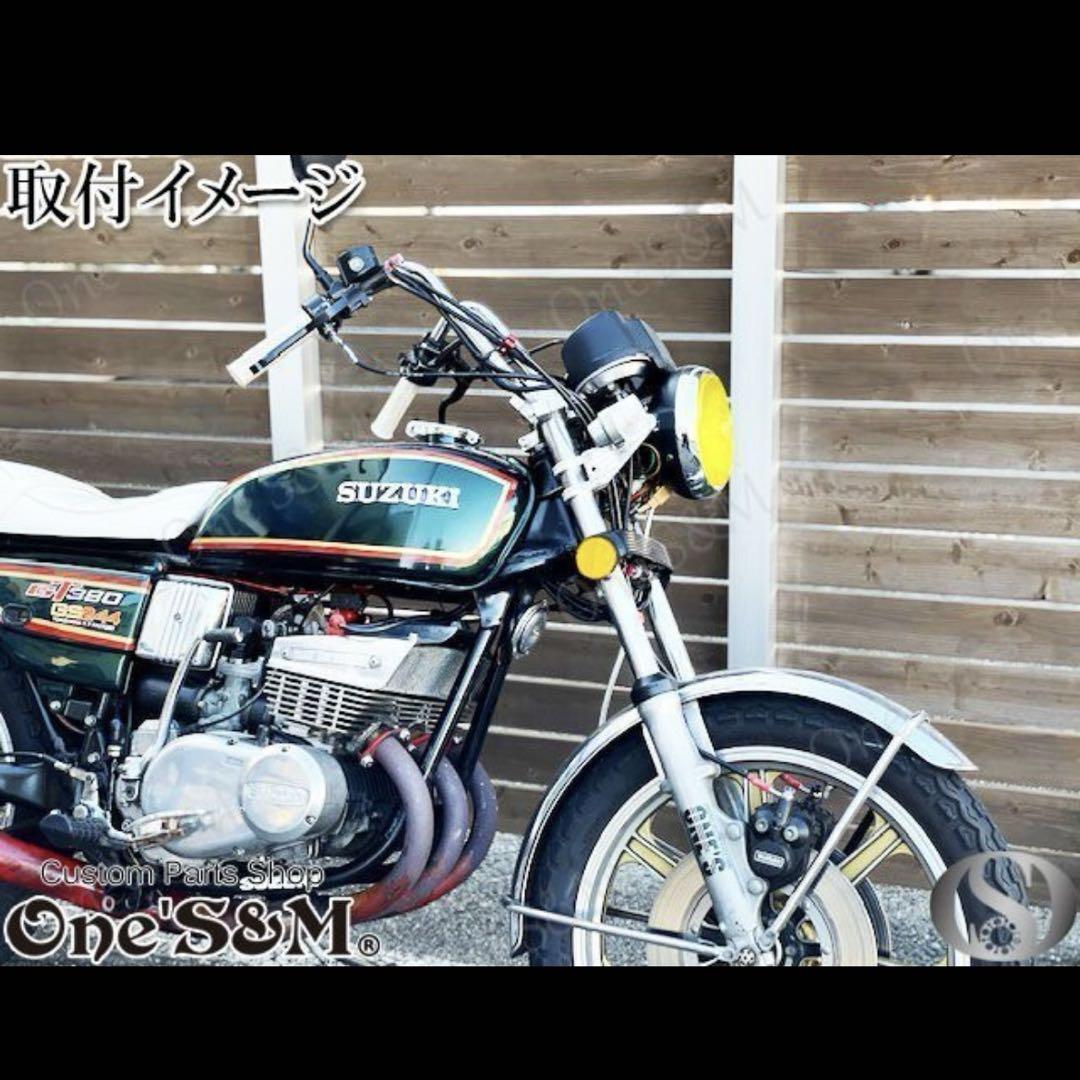 最高級ジュラルミン ヘッドライトステー 33φ用 シルバー H7-33SV 送料込み】最高級ジュラルミン CNC ヘッドライトステー 33φ用