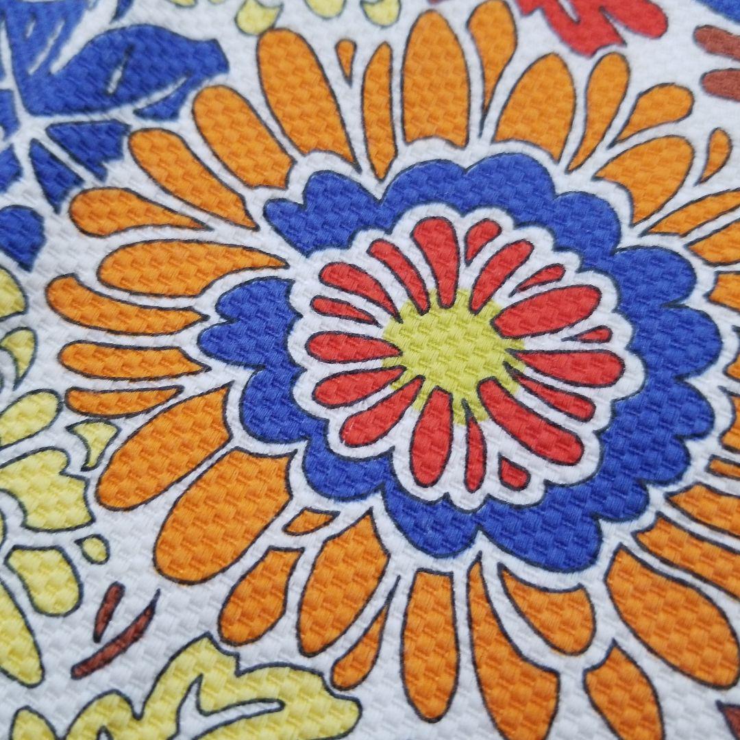 DENNY ROSE レトロ総柄フラワーワンピース 40 L 80年代 花柄