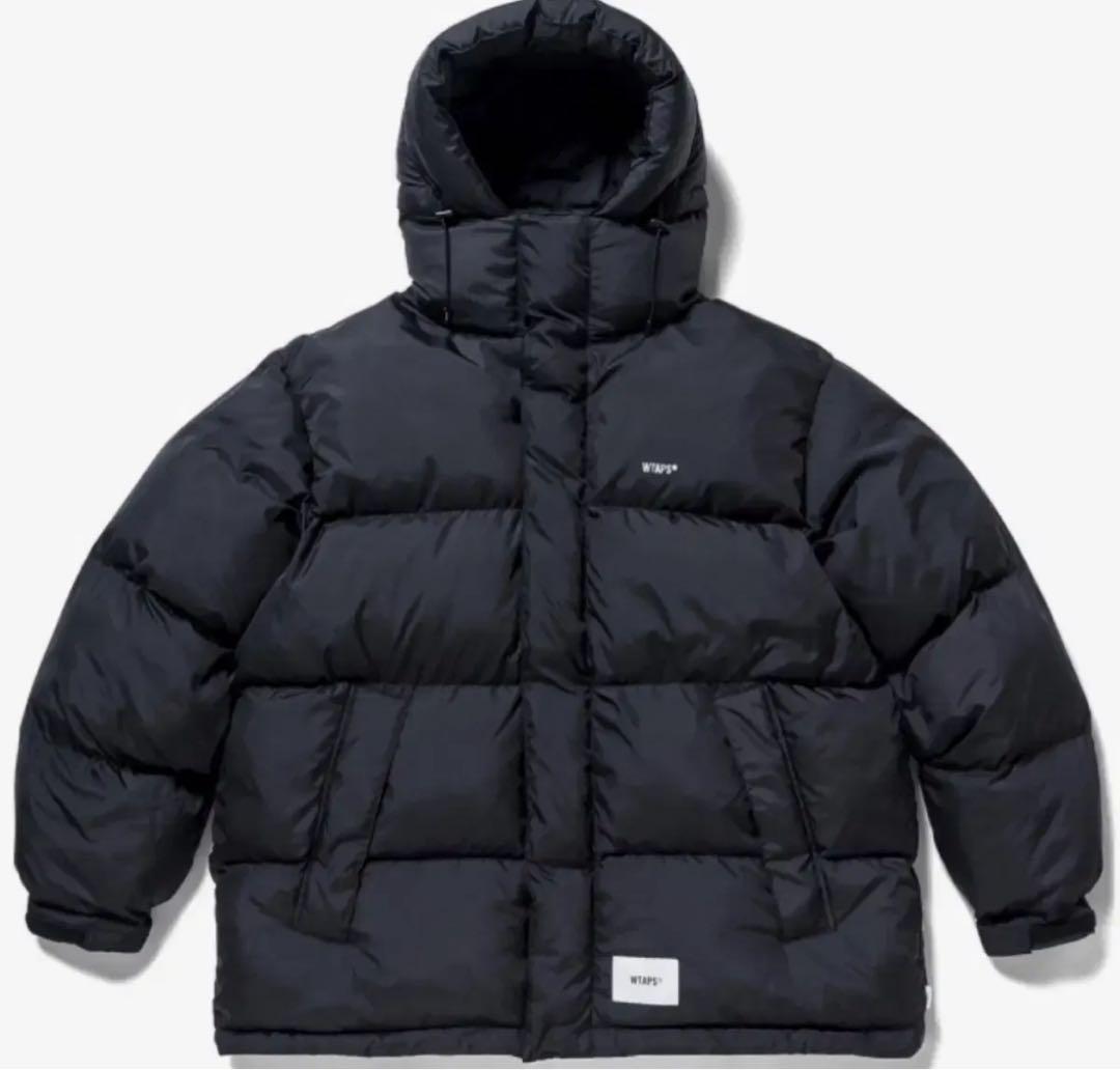 WTAPS ブラック ダウンジャケット サイズX 04