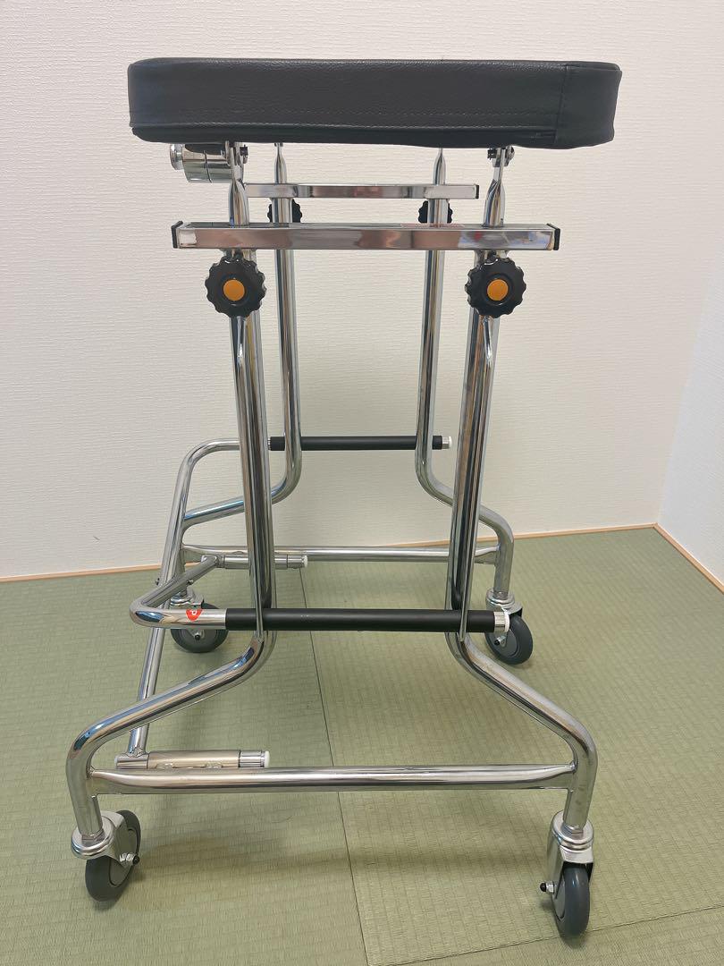 介護 屋内リハビリ用 高さ調節 サークル型 折りたたみ 歩行器