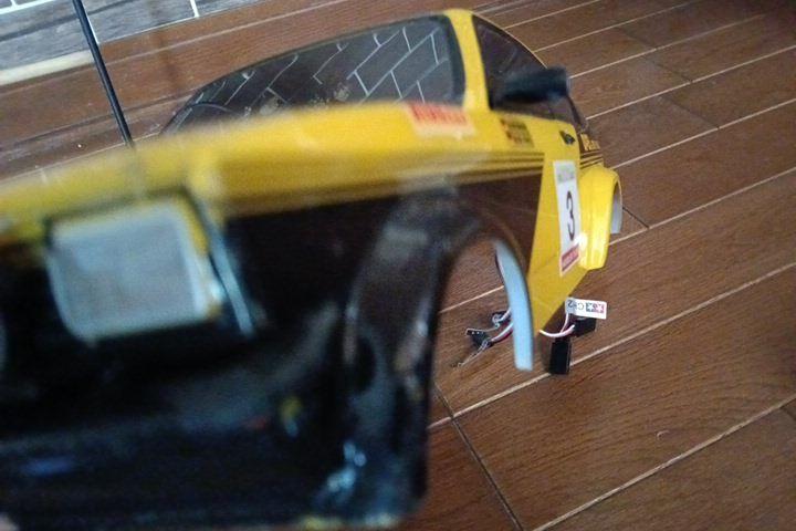 ボディのみ　オペル　カデット　タミヤ　電飾あり　キズあり　ラジコン