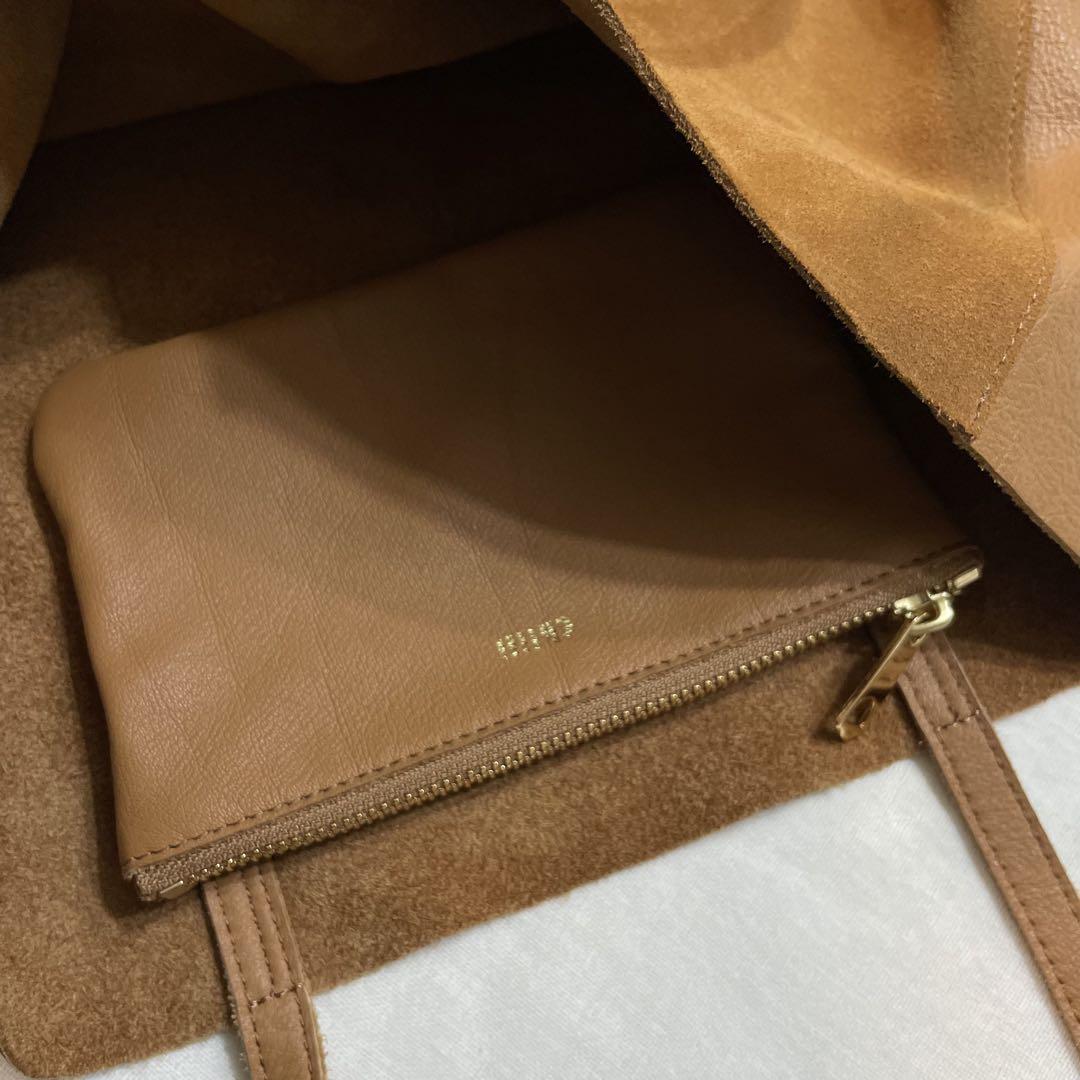 【muu】Chiiiibag Combi Tote コンビトート　キャメル