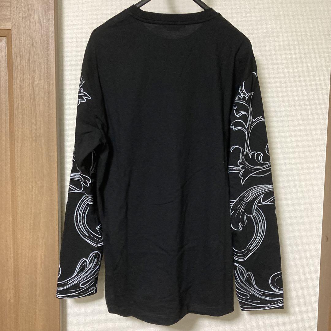 VERSACE 長袖カットソー ブラック