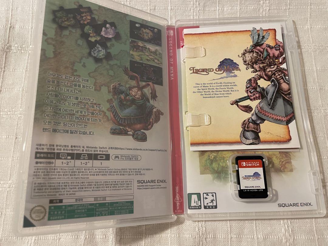 輸入版 レジェンド オブ マナ switch 聖剣伝説