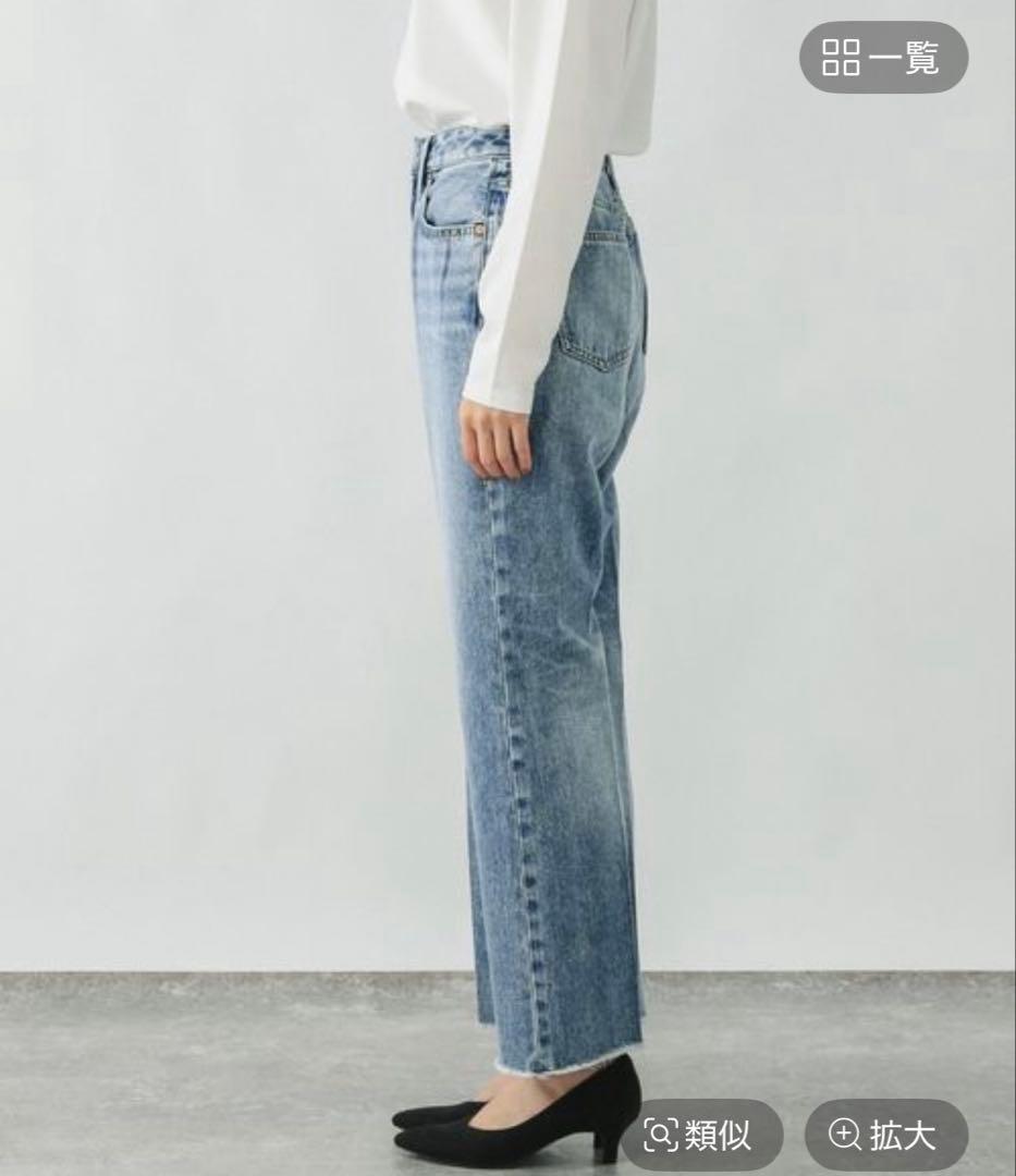 グローバルワーク GOODデニムフレアパンツ Sサイズ パンツ