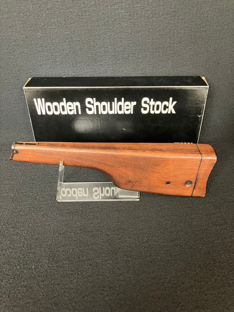 CAW ルガーP08用 木製ショルダーストック目立った傷や汚れなし