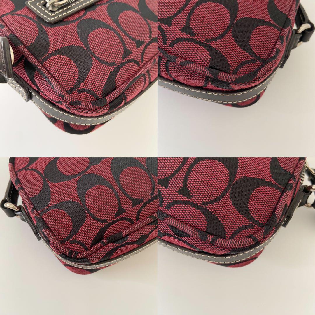 未使用級　coach 6073 ショルダーバッグ　ポシェット　ミニ　アクセサリー 未使用級 coach 6073 ショルダーバッグ ポシェット ミニ