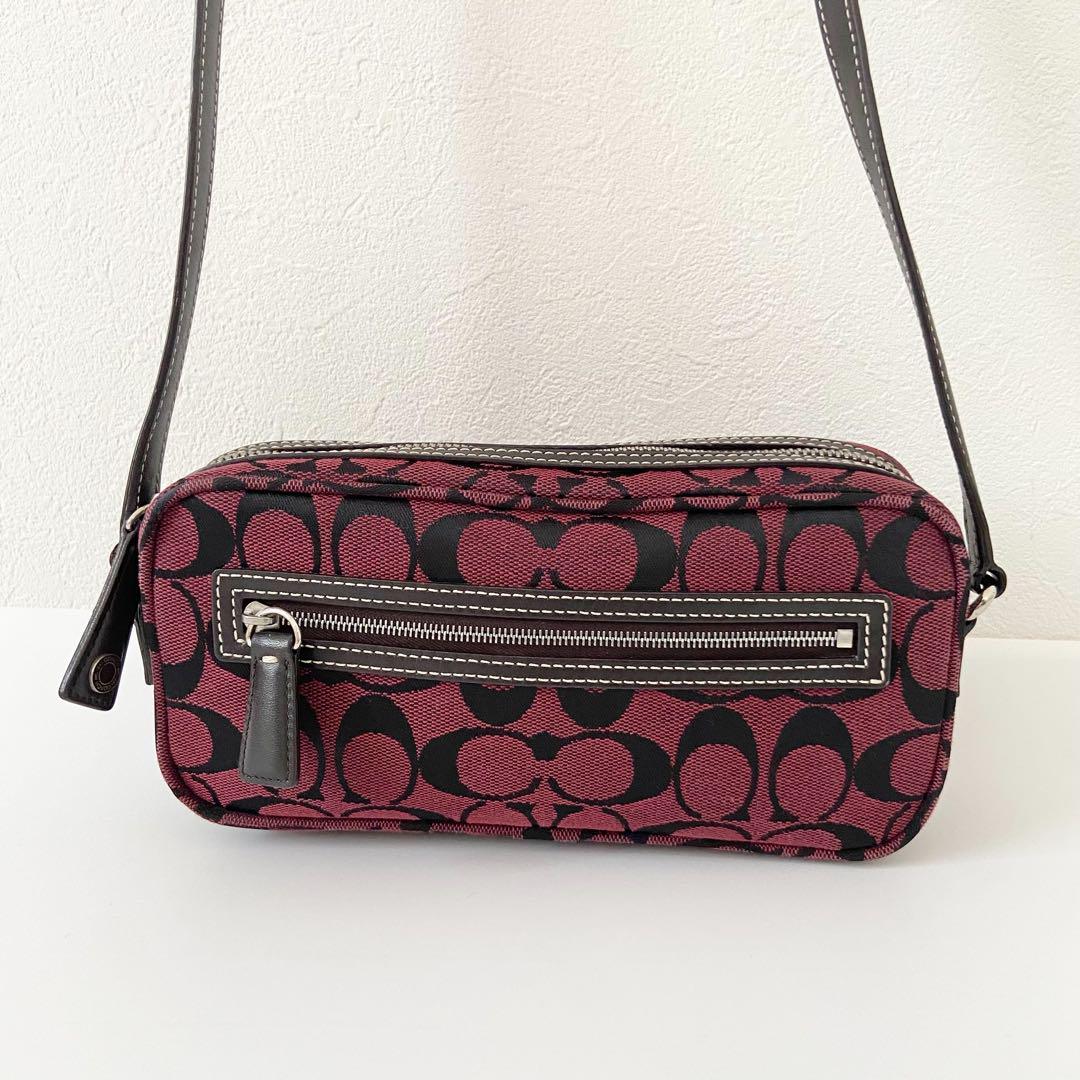 未使用級　coach 6073 ショルダーバッグ　ポシェット　ミニ　アクセサリー 未使用級 coach 6073 ショルダーバッグ ポシェット ミニ