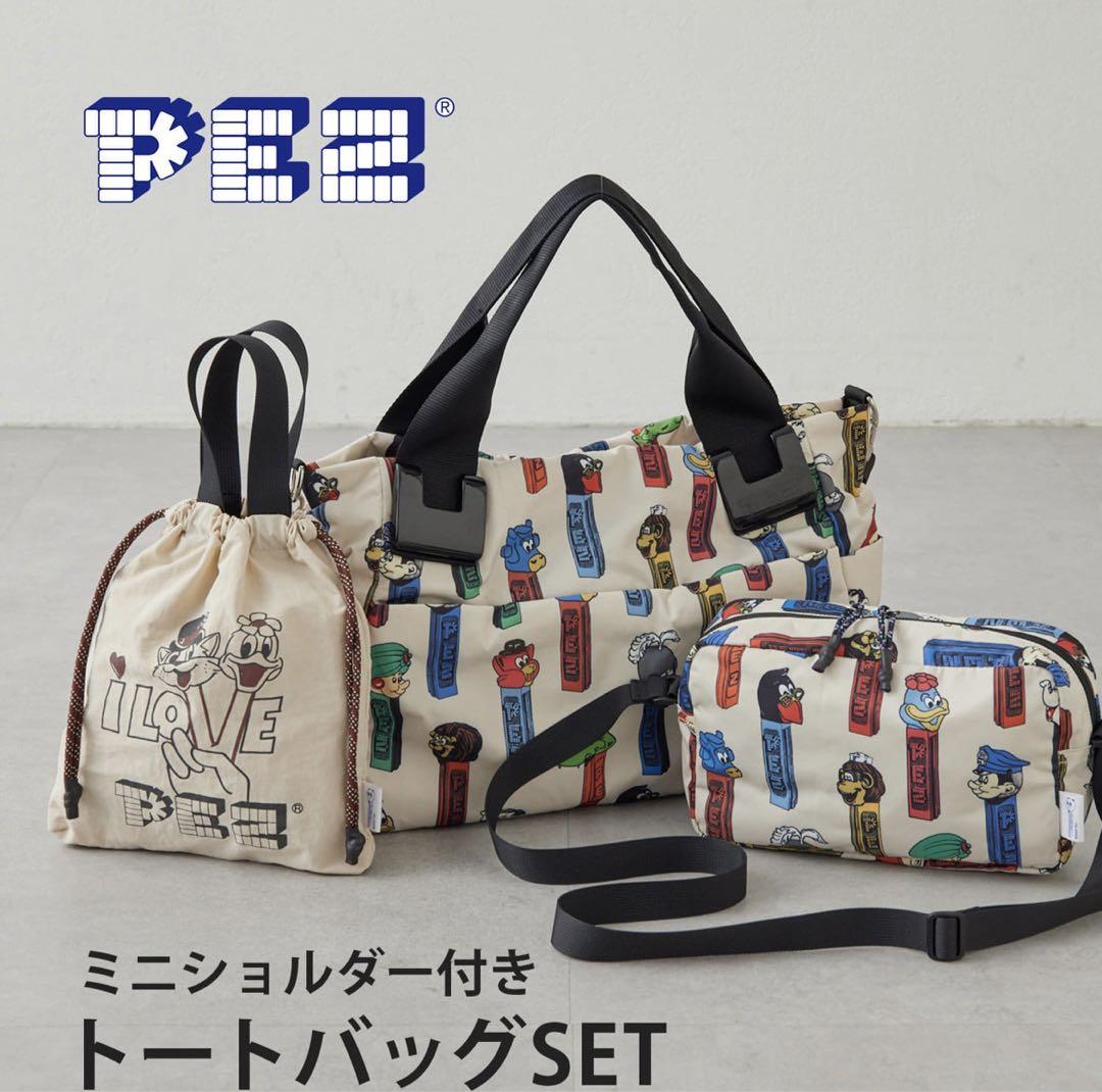 【新品】PEZ×ear papillonner バッグ3点セット
