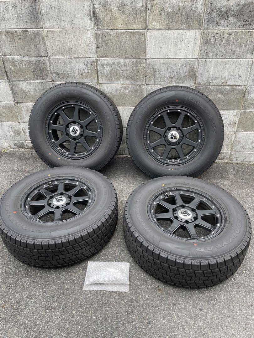 スタッドレスタイヤホイール4本セット　265/65/17 プラド 150後期