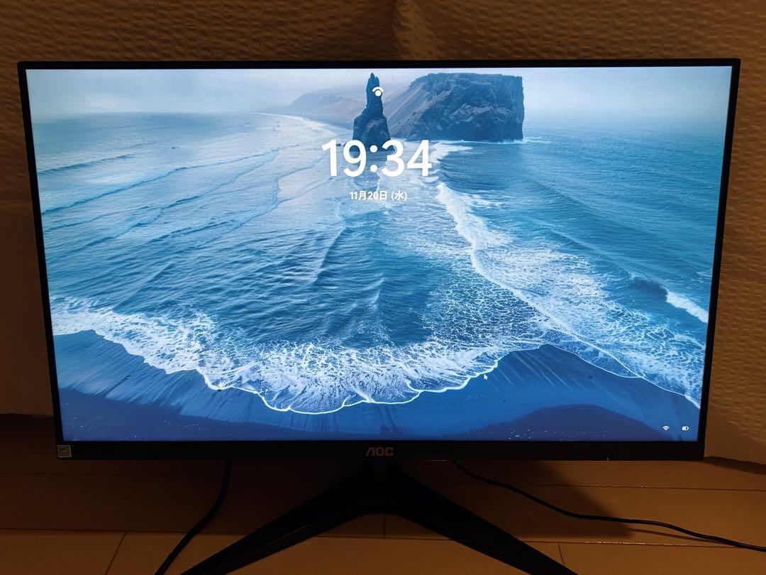 AOC 23.8型ワイド液晶ディスプレイ 24B1XH/11 将来ジャンク
