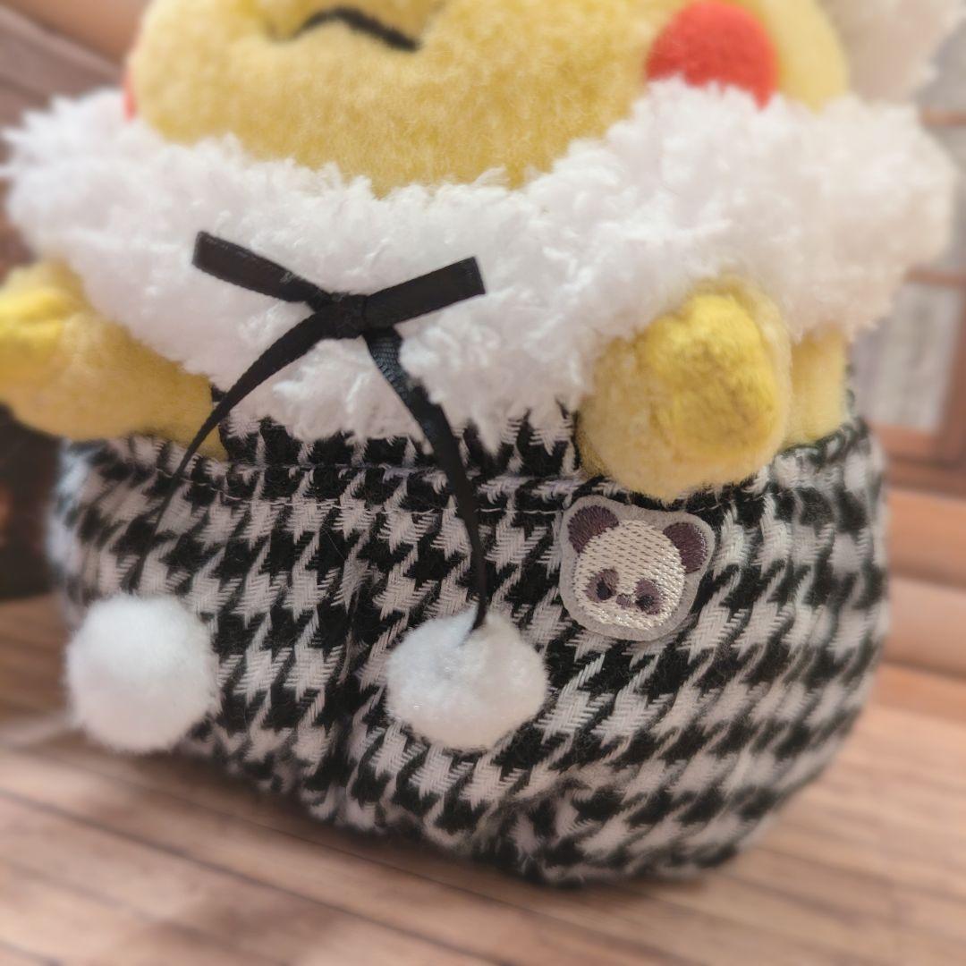初期ピカチュウ ウィンターファッション ハンドメイド ブラック えっくす☆きゅーと15thシリーズ「Melty☆Cute/Little Punkish