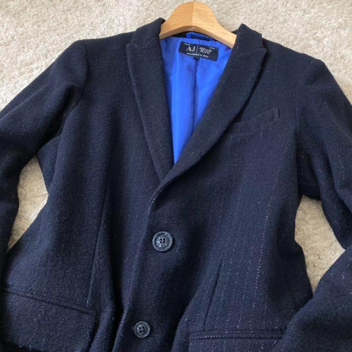 Armani Jeans テーラードジャケット 48 紺