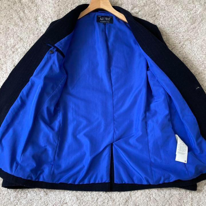 Armani Jeans テーラードジャケット 48 紺