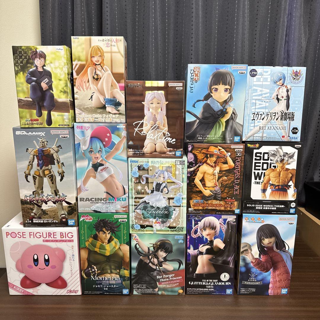 新品プライズフィギュアまとめ売り 新品未開封】プライズフィギュア まとめ売り 15体 - メルカリ