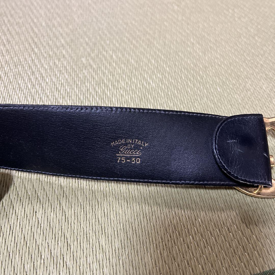 Gucci ダブルGロゴ ベルト 75/30