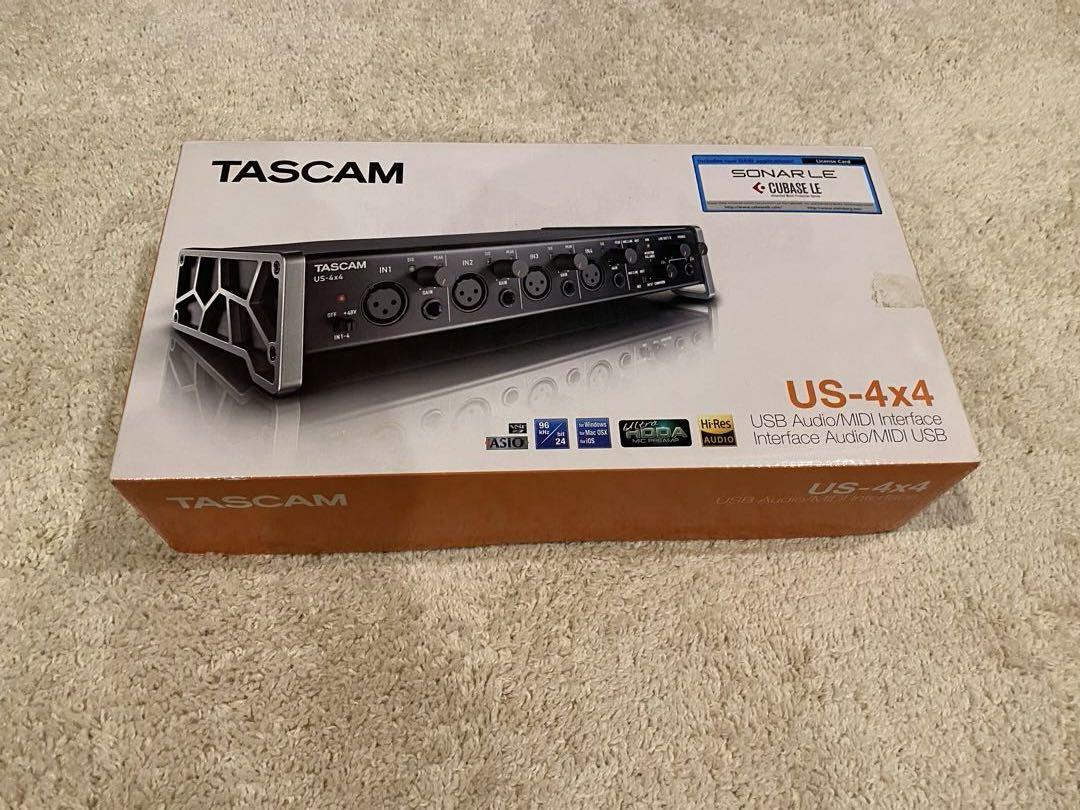 TASCAM US-4x4 USBオーディオインターフェース - メルカリ